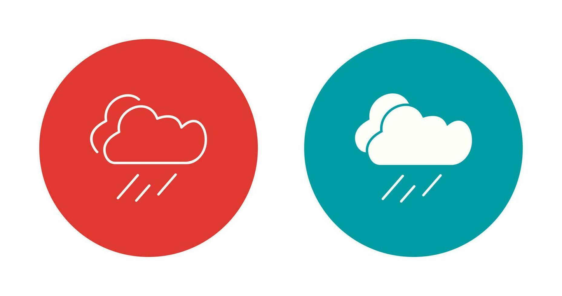 Rain Vector Icon