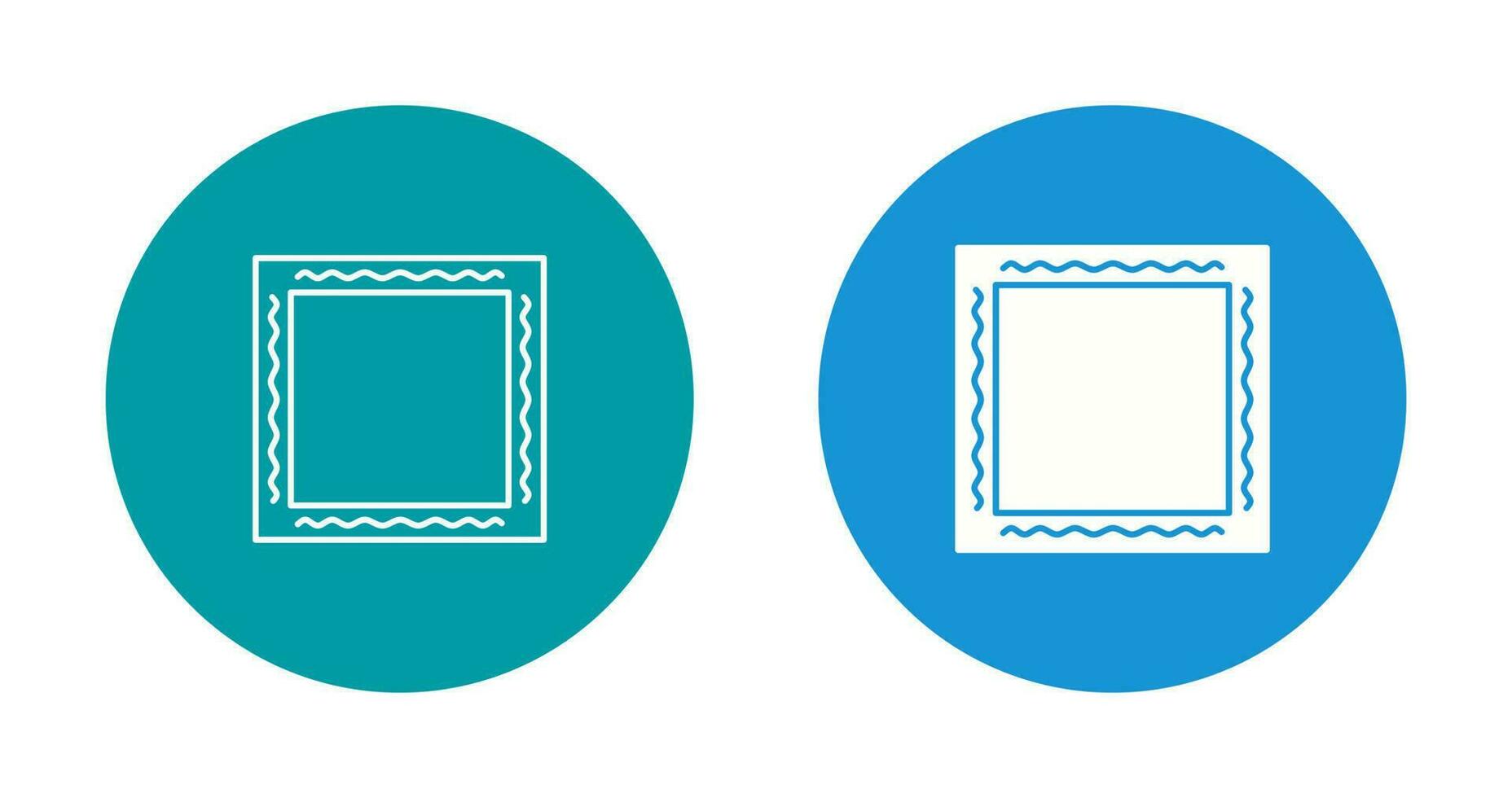 Unique Frame Vector Icon