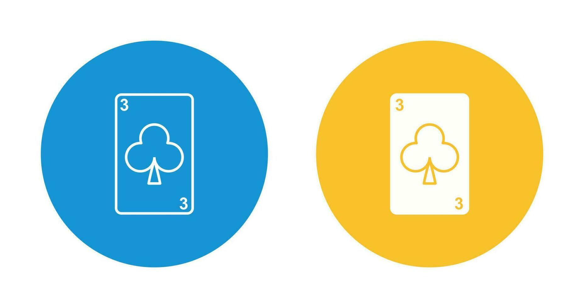 Clubs Card Vector Icon