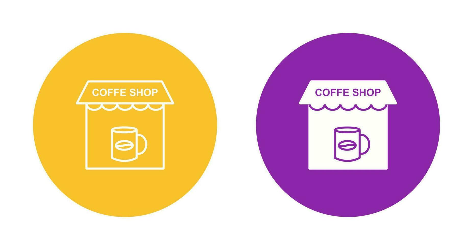 Coffee Shop Vector Icon
