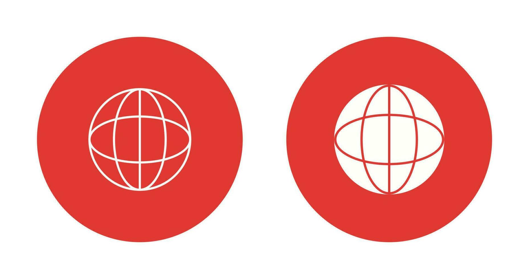 Unique Globe Vector Icon