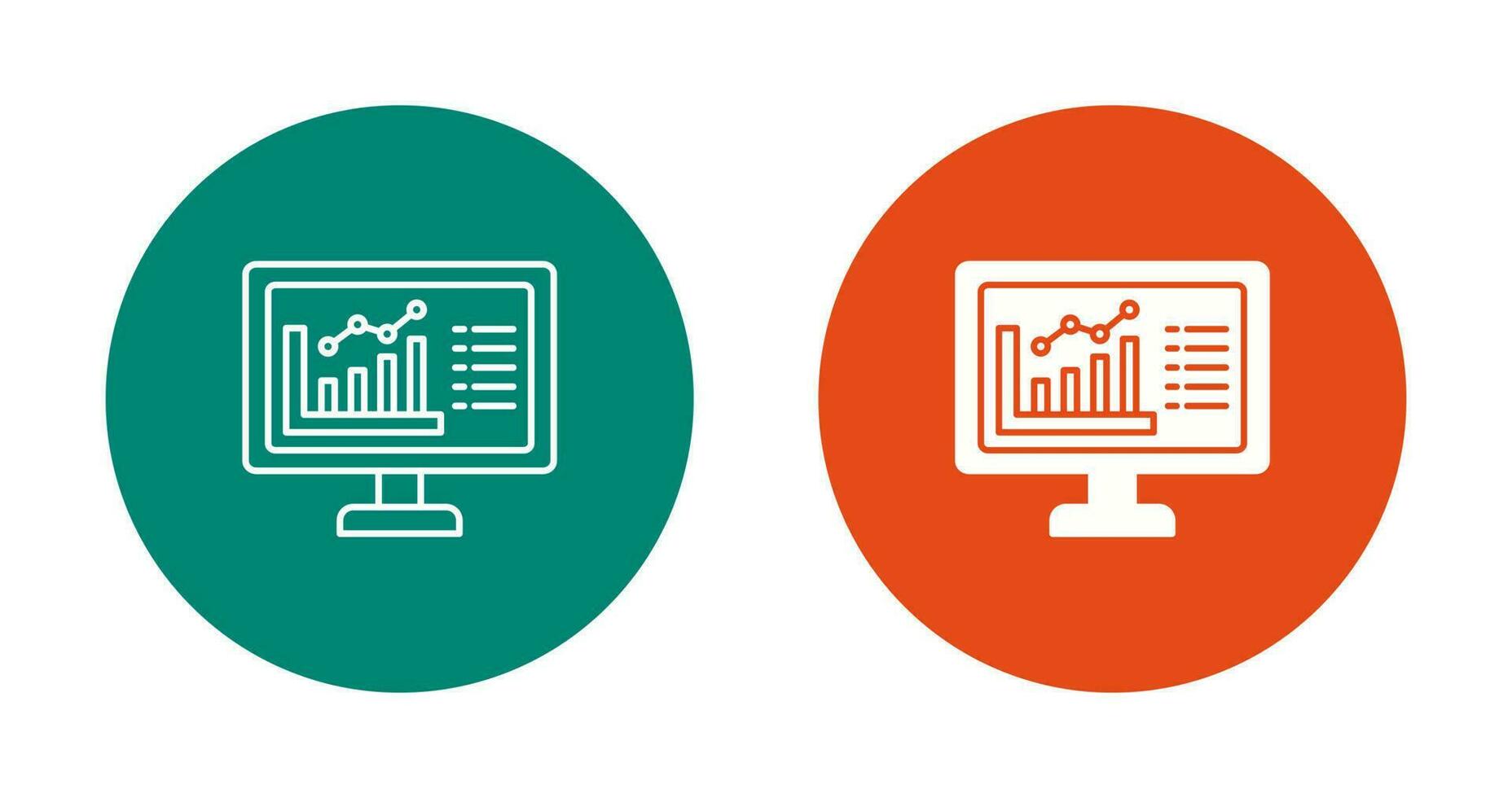 Graph Vector Icon