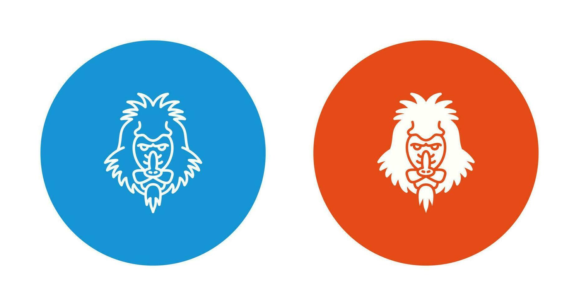 Mandrill Vector Icon