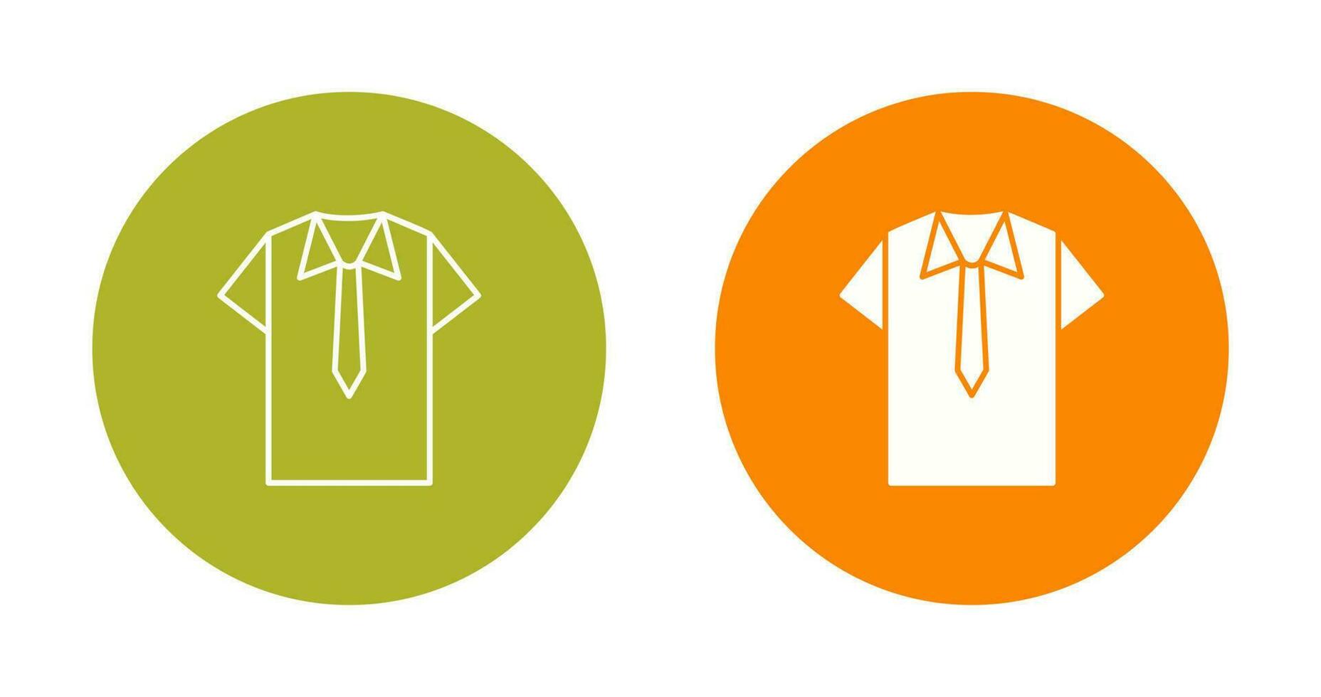 Shirt and Tie Vector Icon
