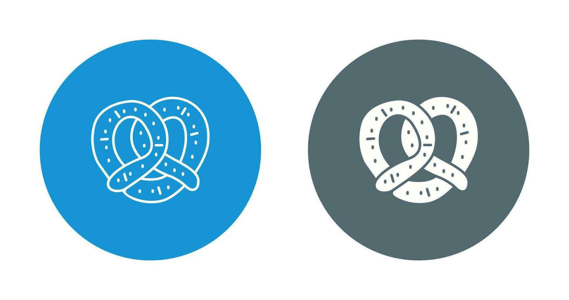 Pretzel Vector Icon