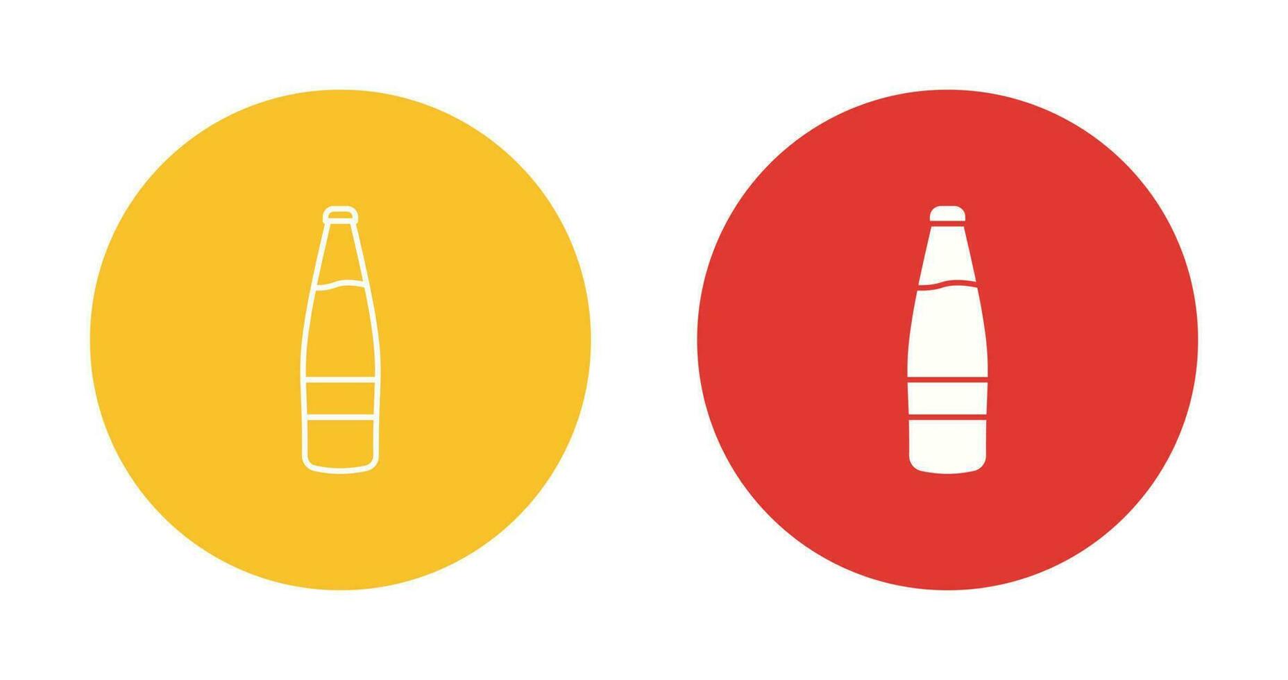 Beer Bottle Vector Icon