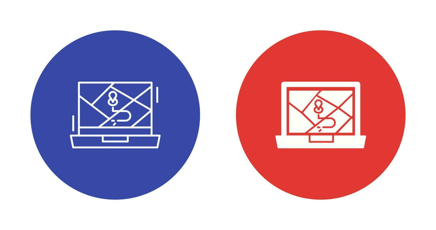 Google Map Vector Icon