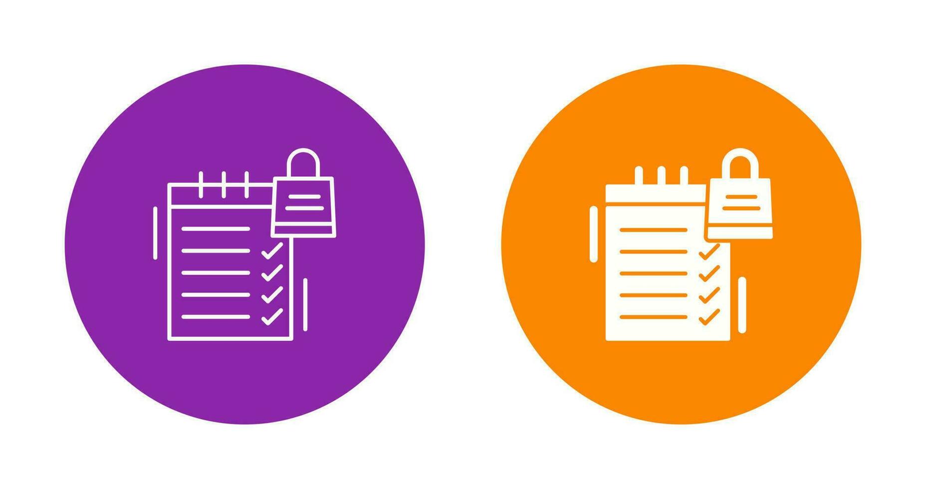 Shopping List Vector Icon