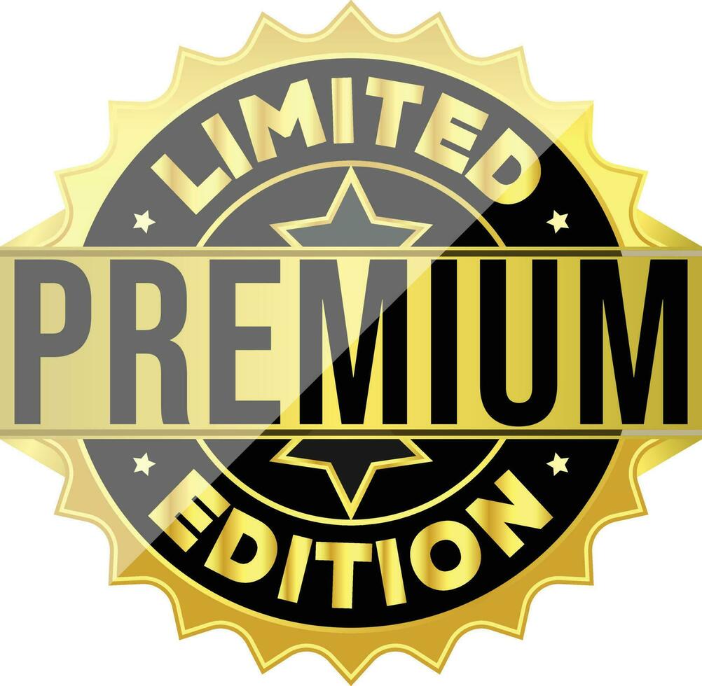 Limited Edition Stamp, Logo, Sign, Icon, Badge, Emblem, Patch, Label, Vector Illustration For Business and Finance, Special Offer Badge, Promotional Ads Symbol Design
