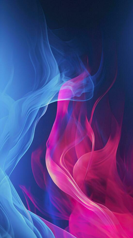 bright pink and blue ambient soft swish background, generate ai photo