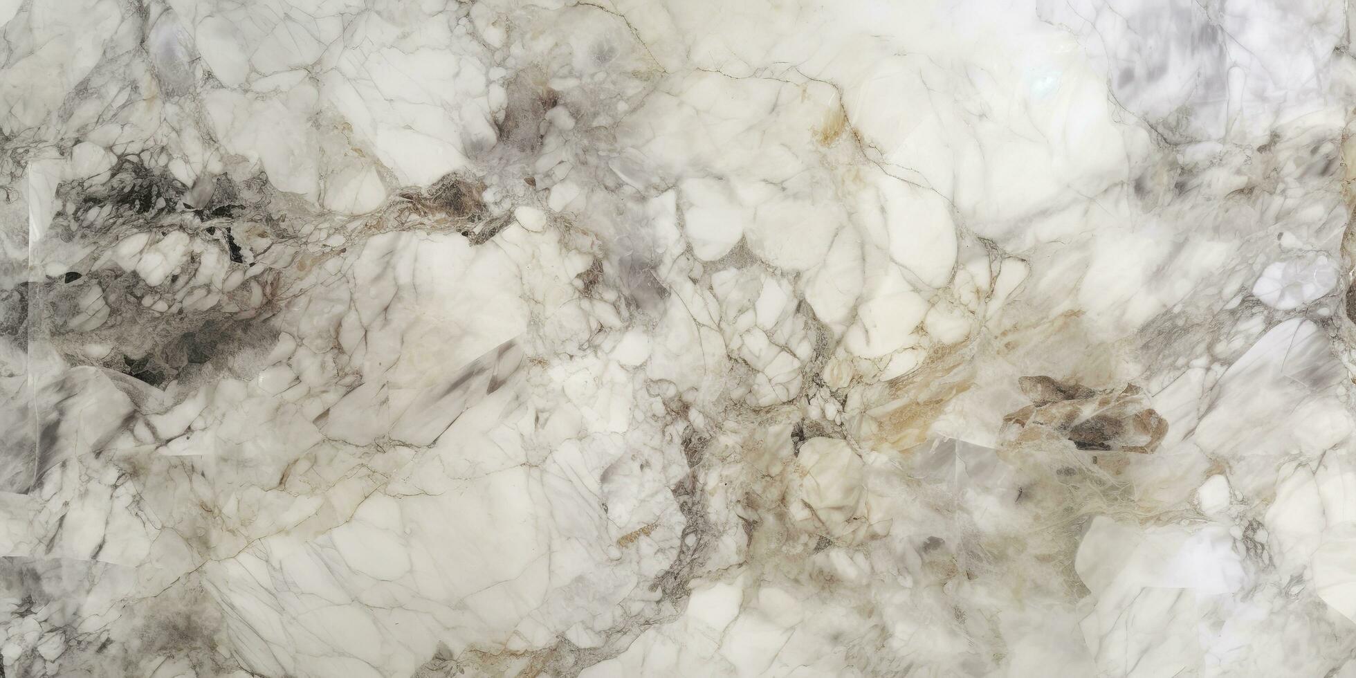 Abstract illustration of close up of white marble stone texture background , generate ai photo