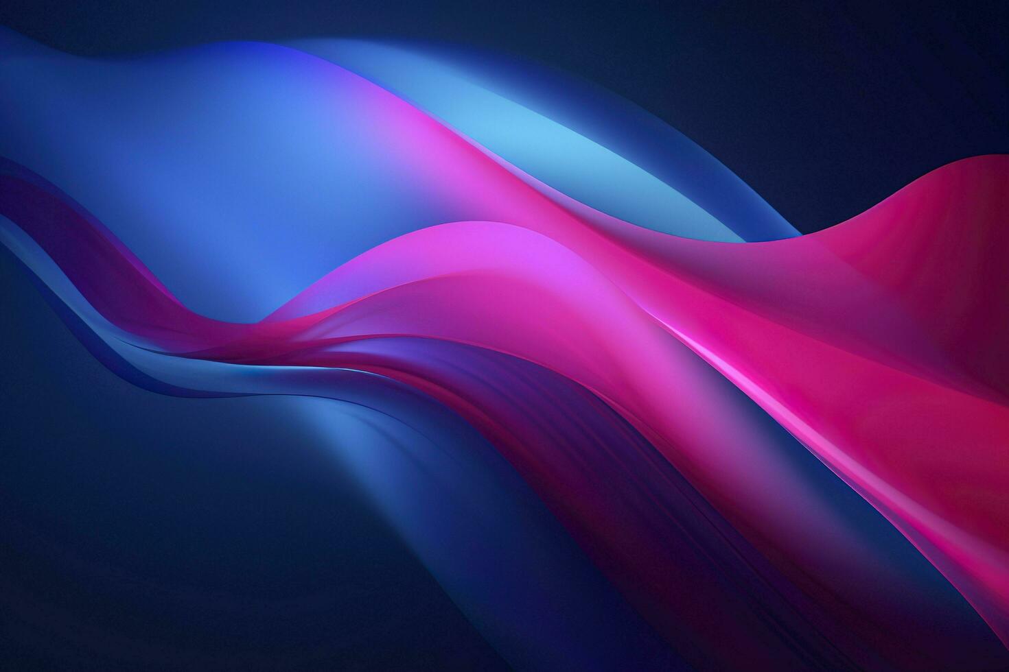 bright pink and blue ambient soft swish background, generate ai photo