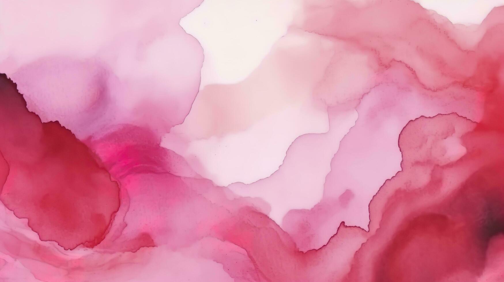 Pink gold ink luxury abstract background, marble texture, fluid art pattern wallpaper, paint mix underwater wavy spots and stains, generate ai photo