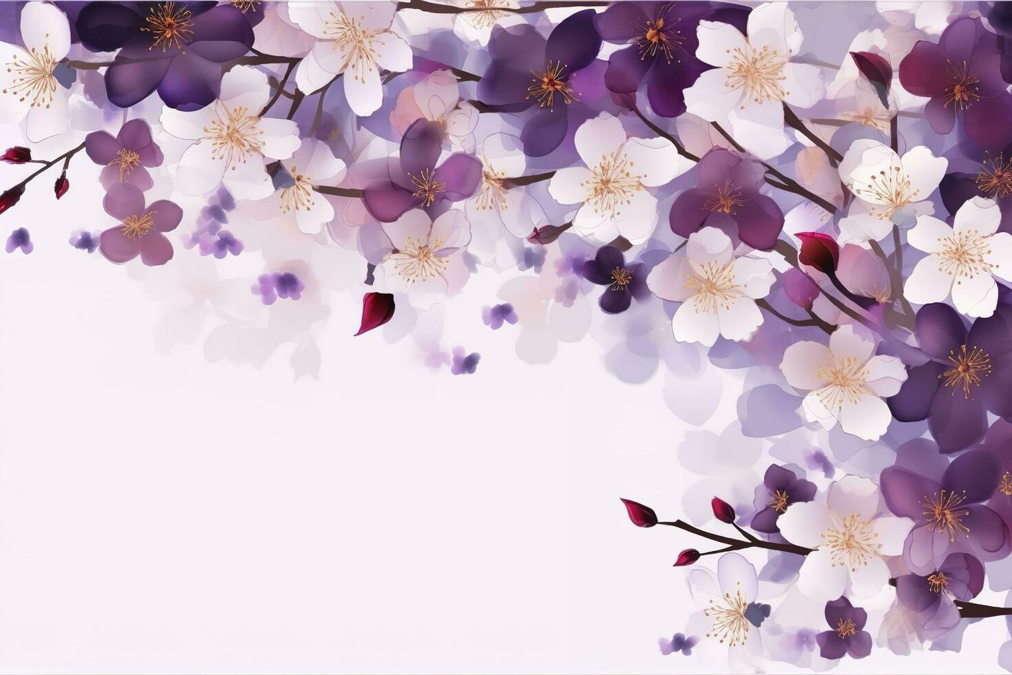 Flowers composition. Wreath made of pink flowers on pink background. Flat lay, top view, copy space, generate ai photo
