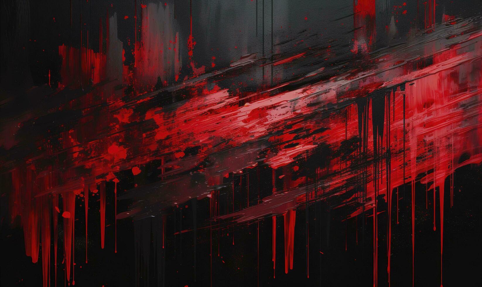 red and black brush stroke banner background perfect for canva, generate ai photo