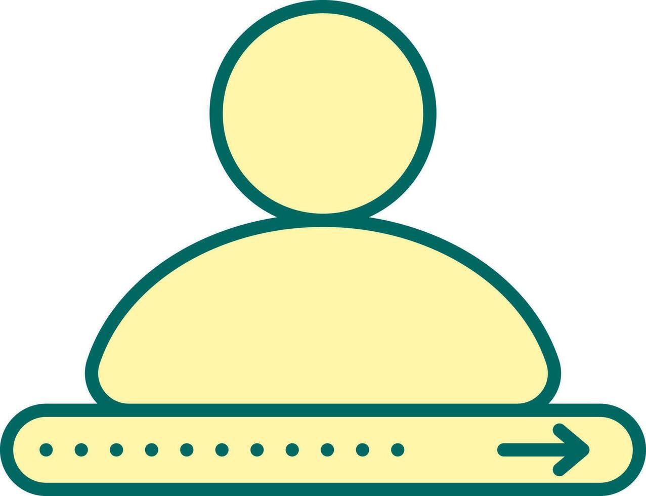 icono de usuario verde
