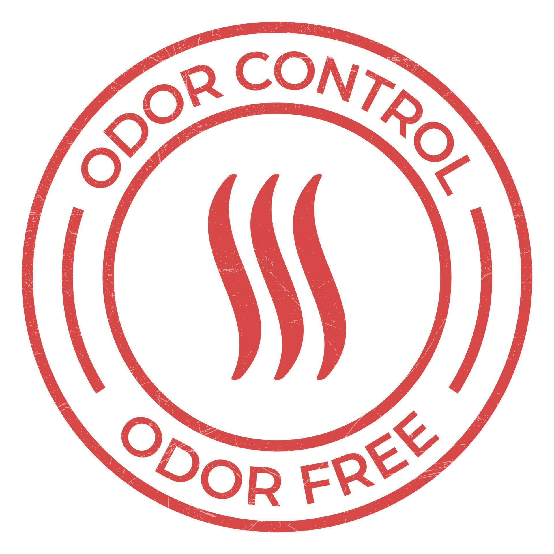 Odor Control Vector Badge, Odor Free Icon, Emblem, Label, Logo, Perfume