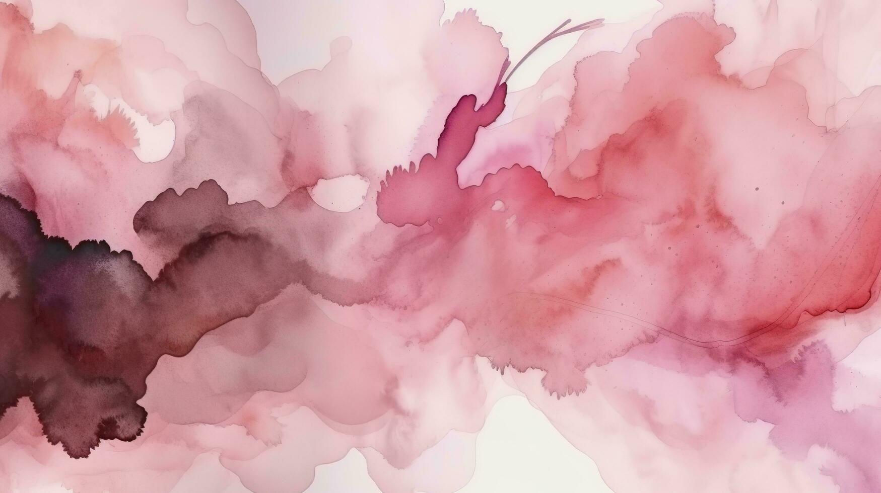 Pink gold ink luxury abstract background, marble texture, fluid art pattern wallpaper, paint mix underwater wavy spots and stains, generate ai photo