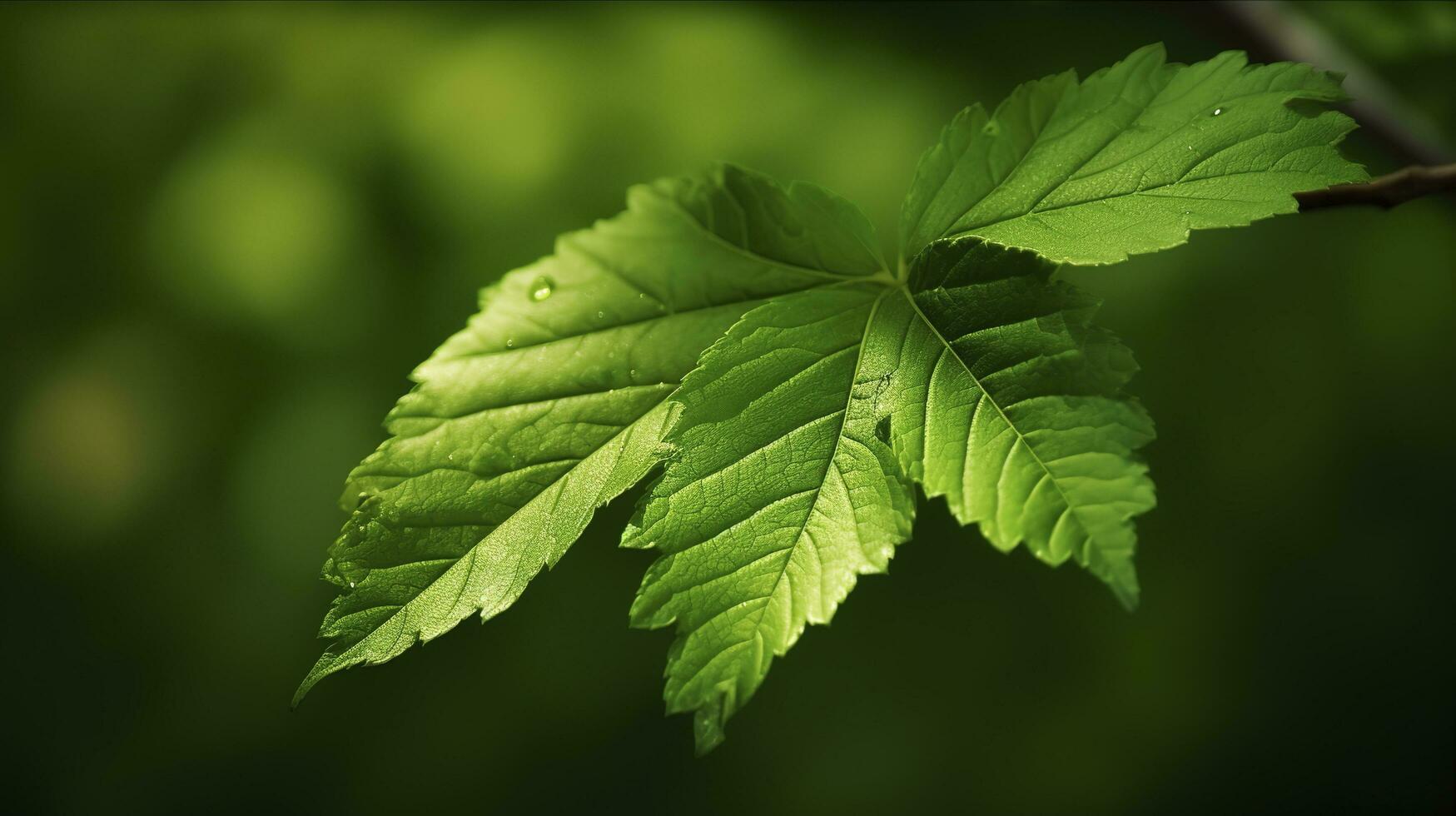 ambiente tierra día en natural verde hojas y plantas usado como primavera antecedentes cubrir página verdor ambiente ecología fondo de pantalla, concepto eco tierra día. ahorro el ambiente, generar ai foto