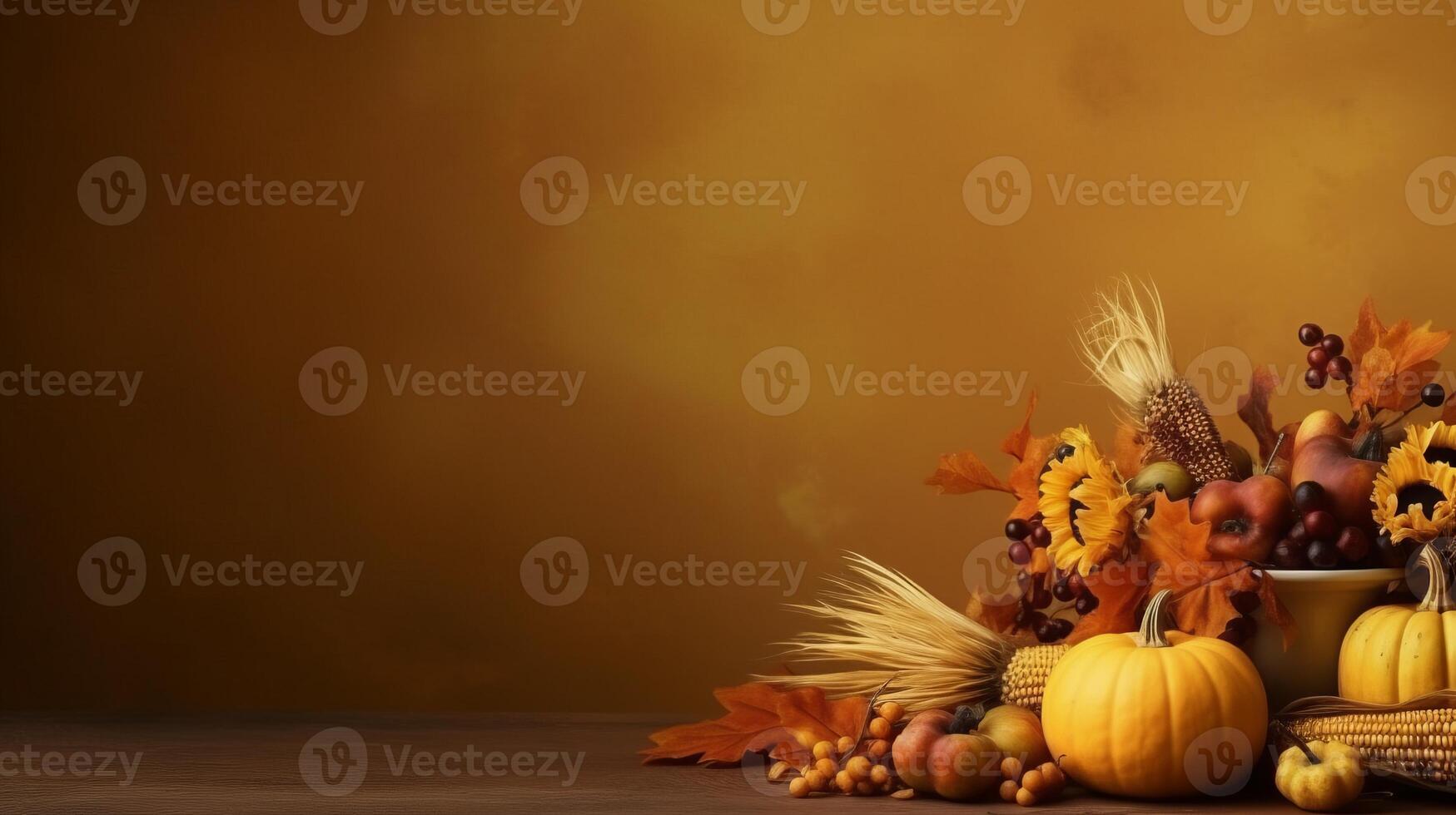 Autumn Thanksgiving Background. Illustration photo