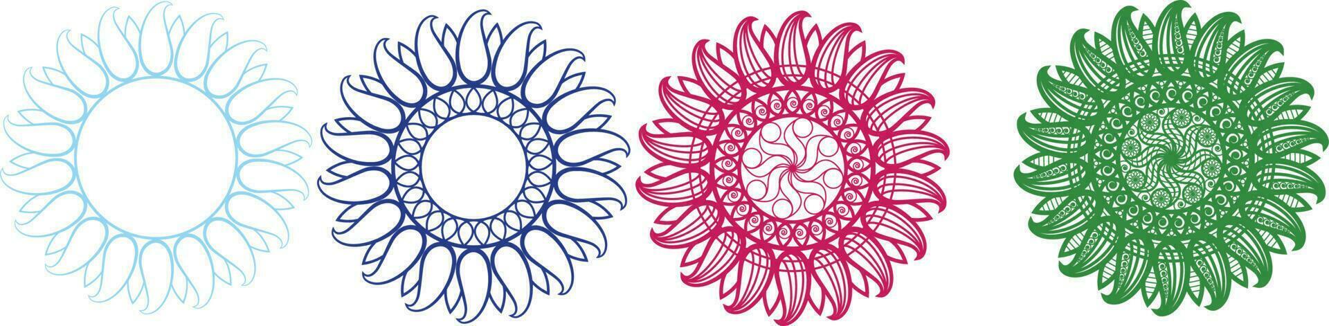 The Sun Laser Cut Template vector