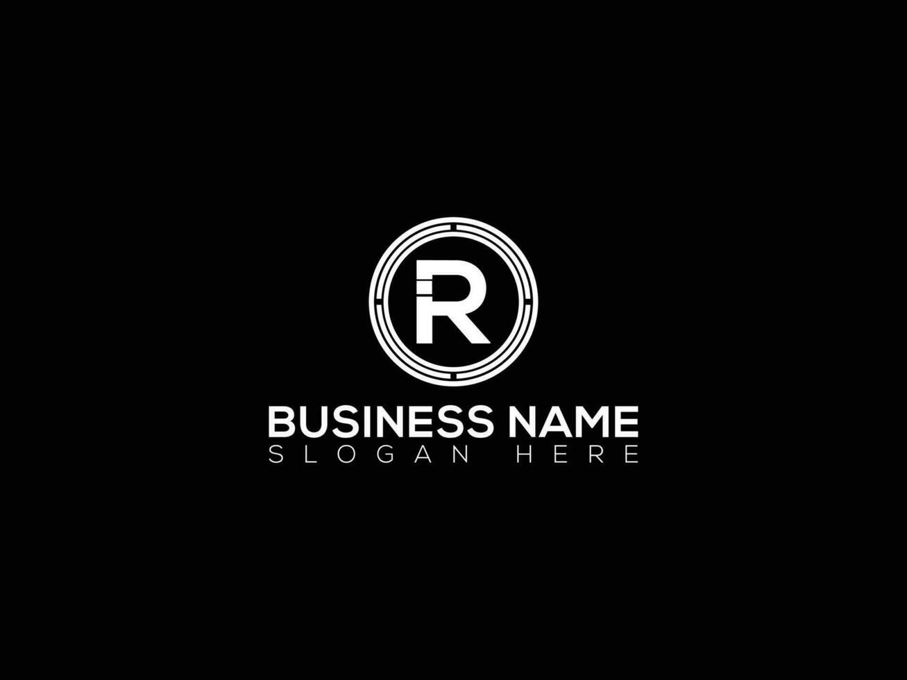 R Logo Design Template Vector Design logo