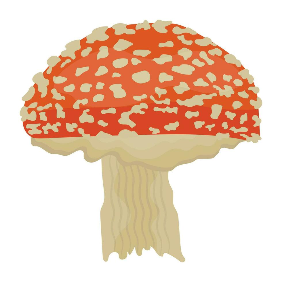 Umbrella shaped tree like vegetable is making graphic for mushroom vector