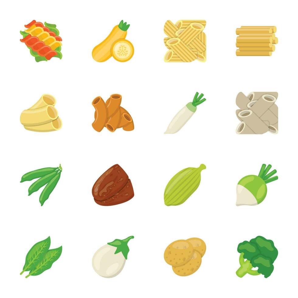 Food Ingredient Icons vector