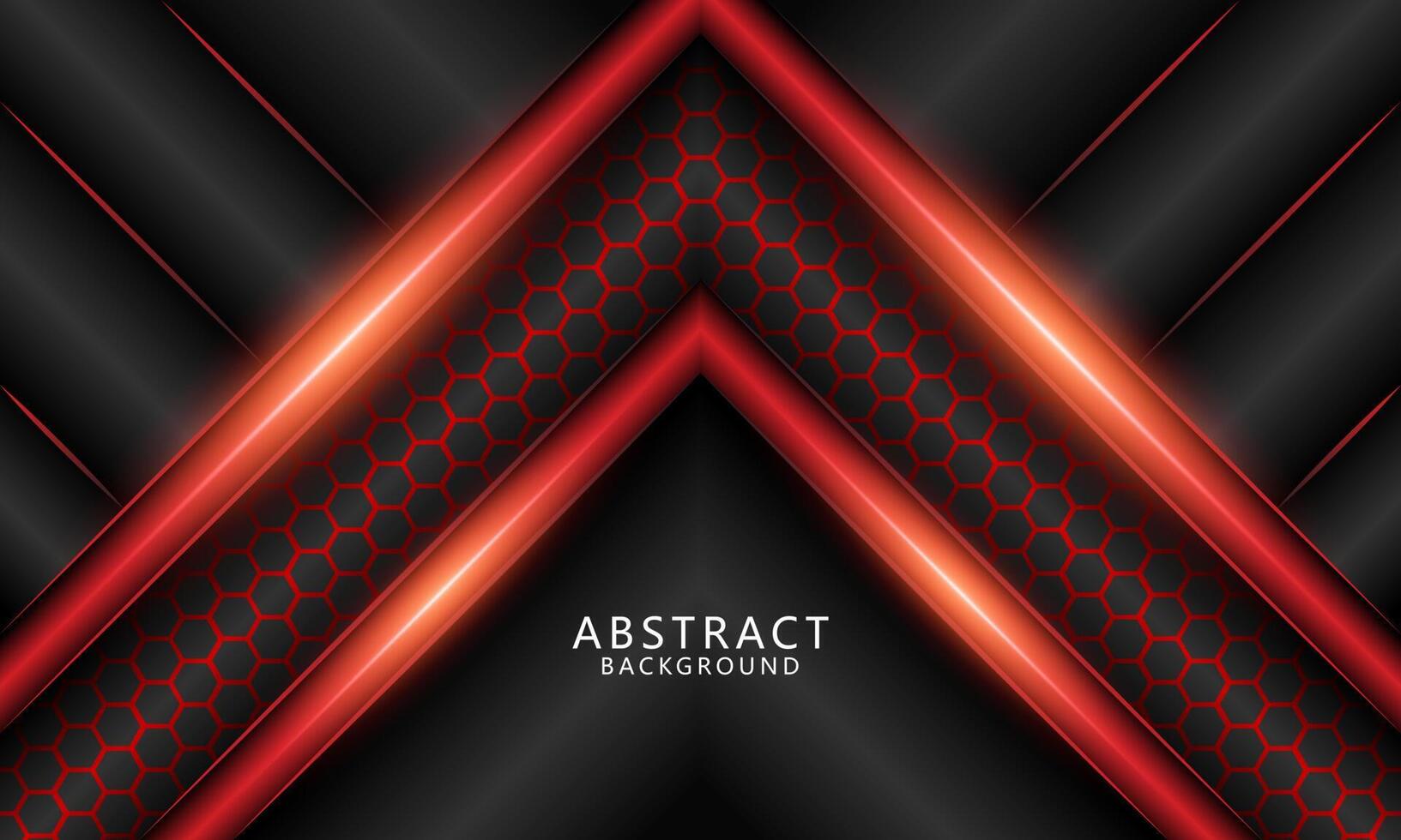 Red black modern abstract background for social media design wallpaper vector