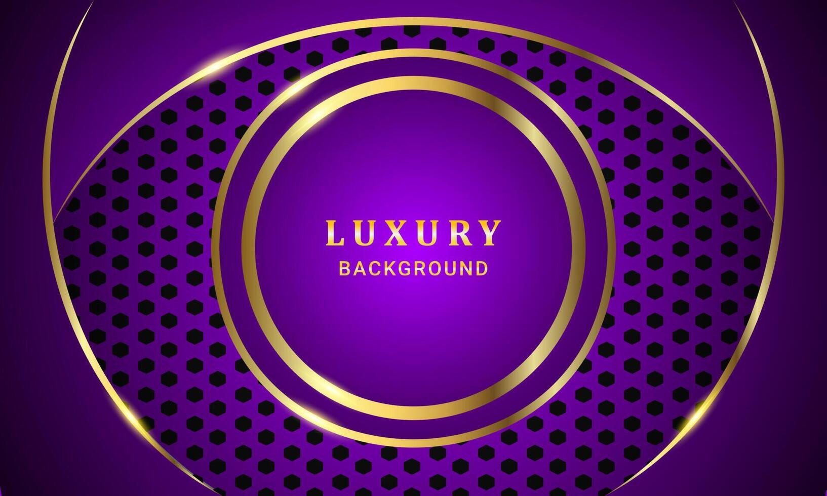 Luxury purple gradient colour abstract background for social media design vector