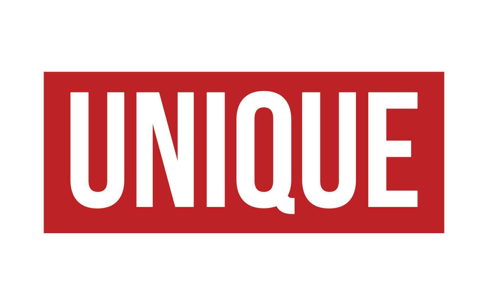 Red Unique Rubber Stamp Seal Vector