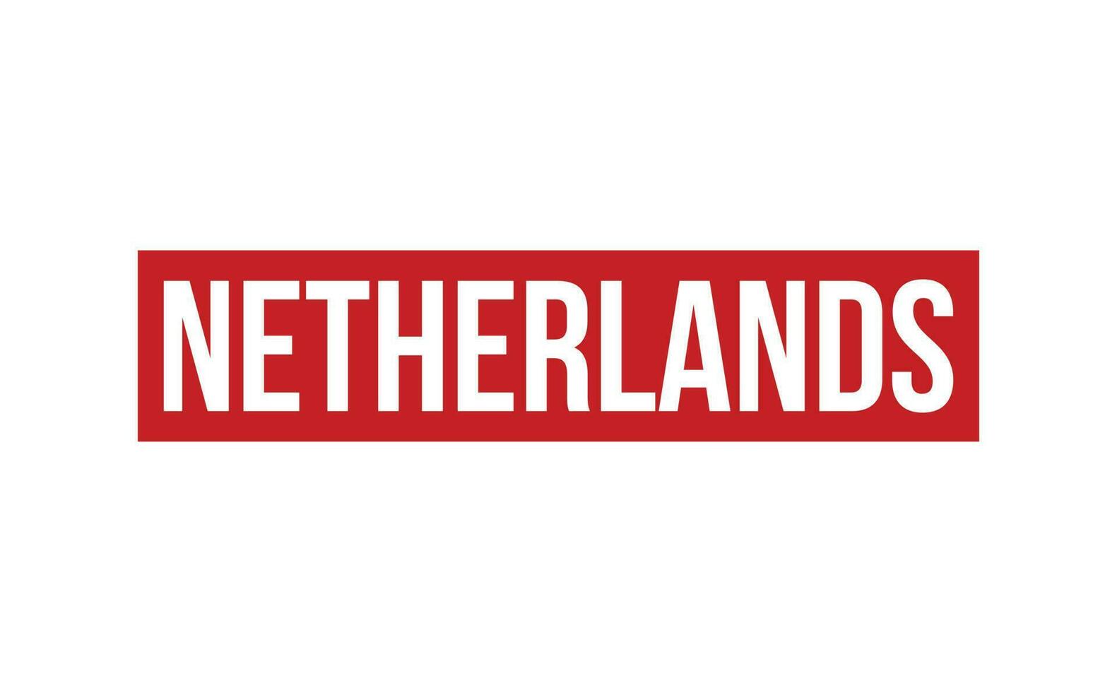 Netherlands Rubber Stamp Seal Vector