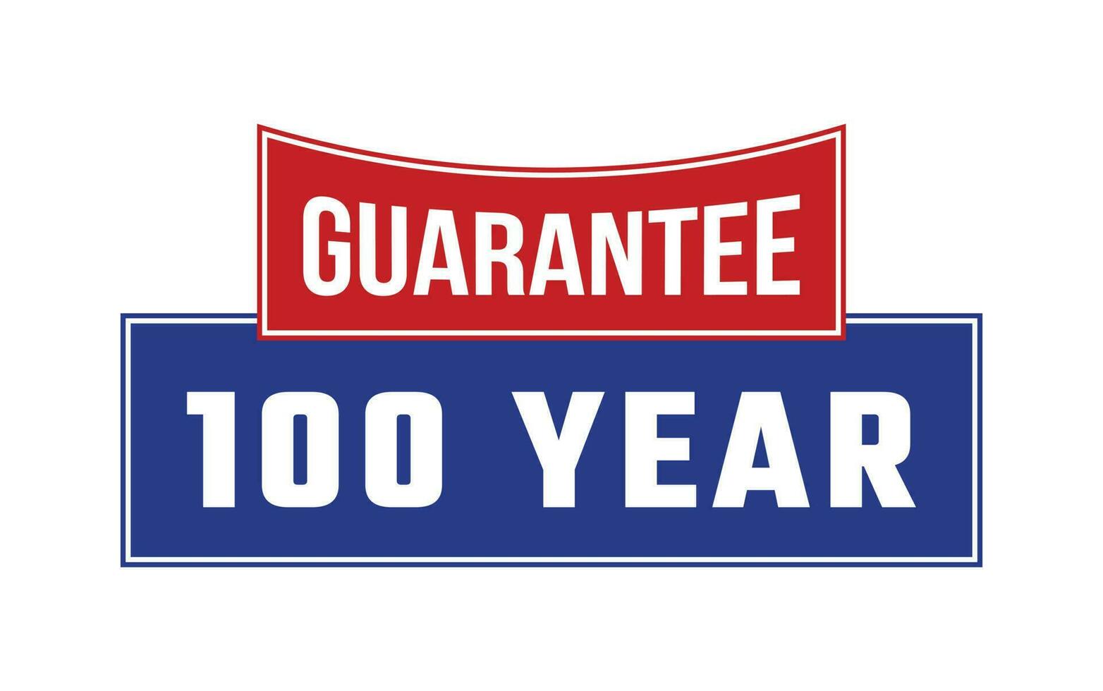 100 Year Guarantee Seal Vector