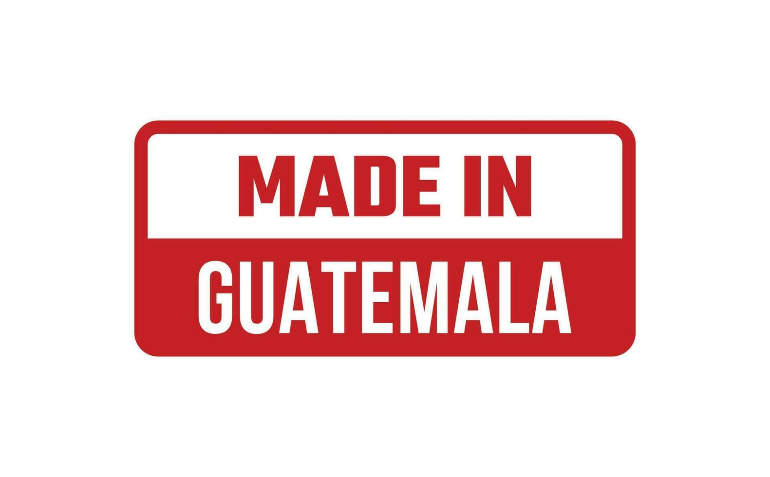 Made In Guatemala Rubber Stamp vector