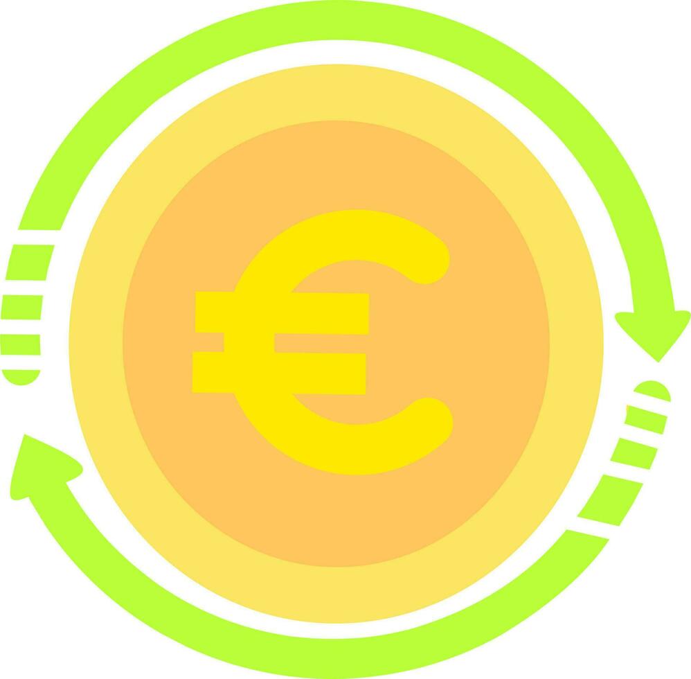 moneda devolución de dinero, rupia dólar euro yuan yen. adecuado para promoción en en línea historias vector