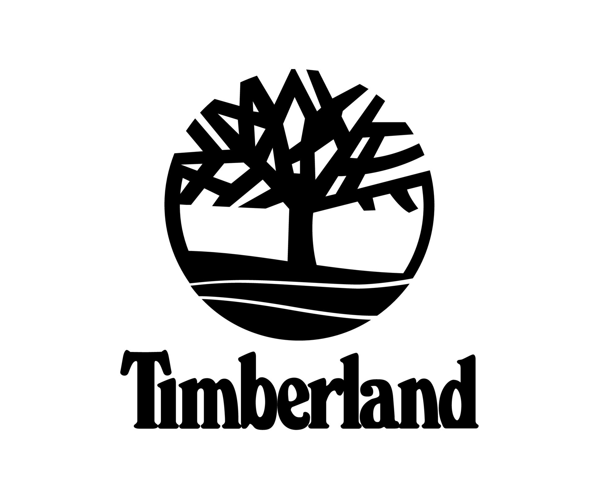 Timberland marca logo con nombre símbolo ropa diseño icono resumen ...