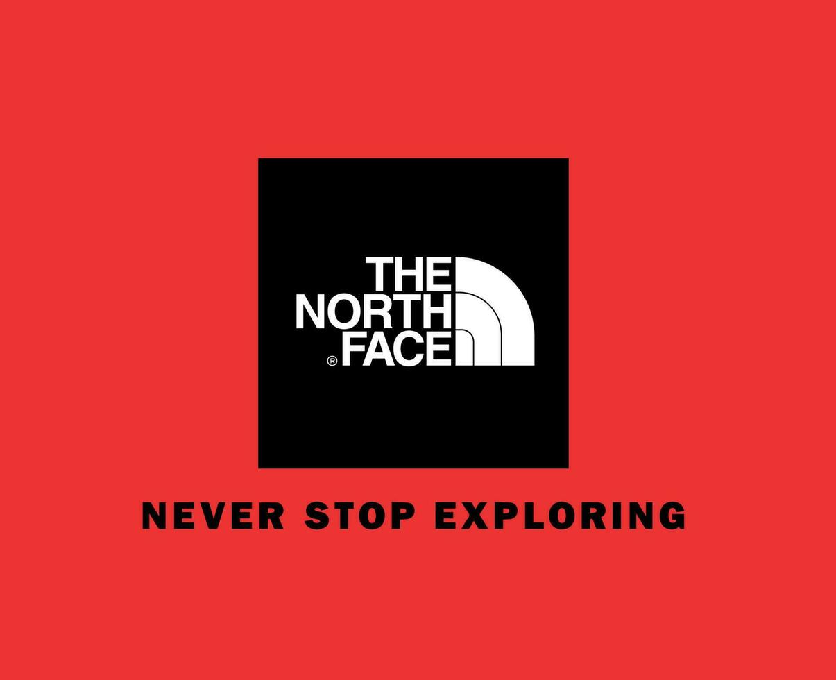 The North Face Brand Logo Symbol Clothes Design Icon Abstract Vector ...