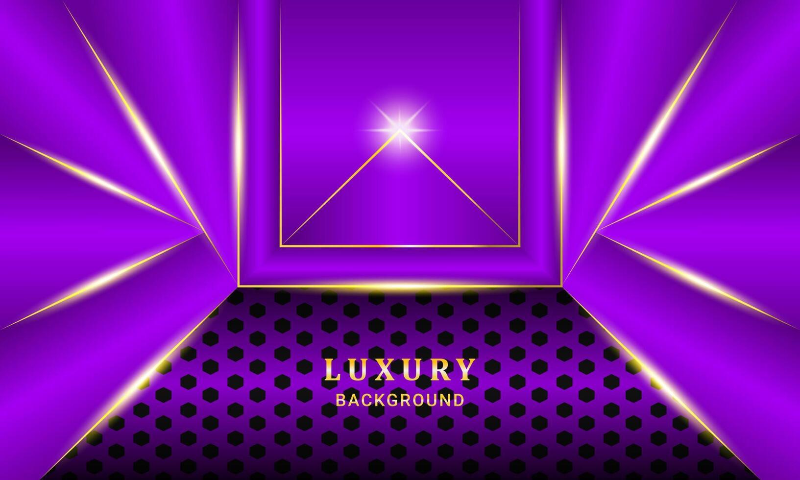 Luxury purple gradient colour abstract background for social media design vector