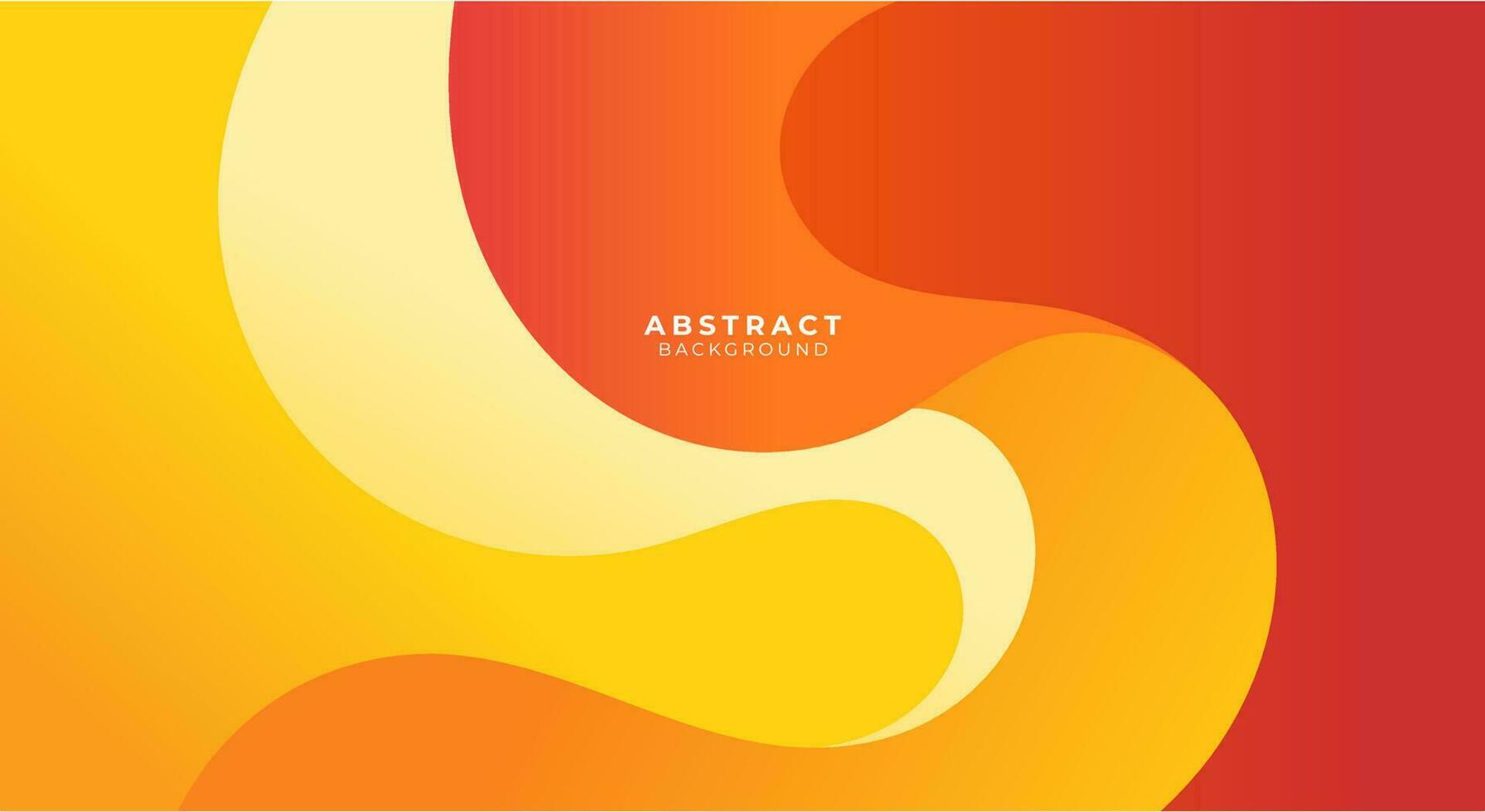 Yellow and red abstract background vector