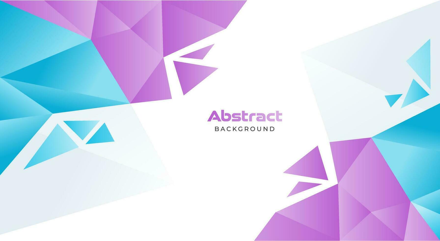 Abstract blue and purple polygonal background vector