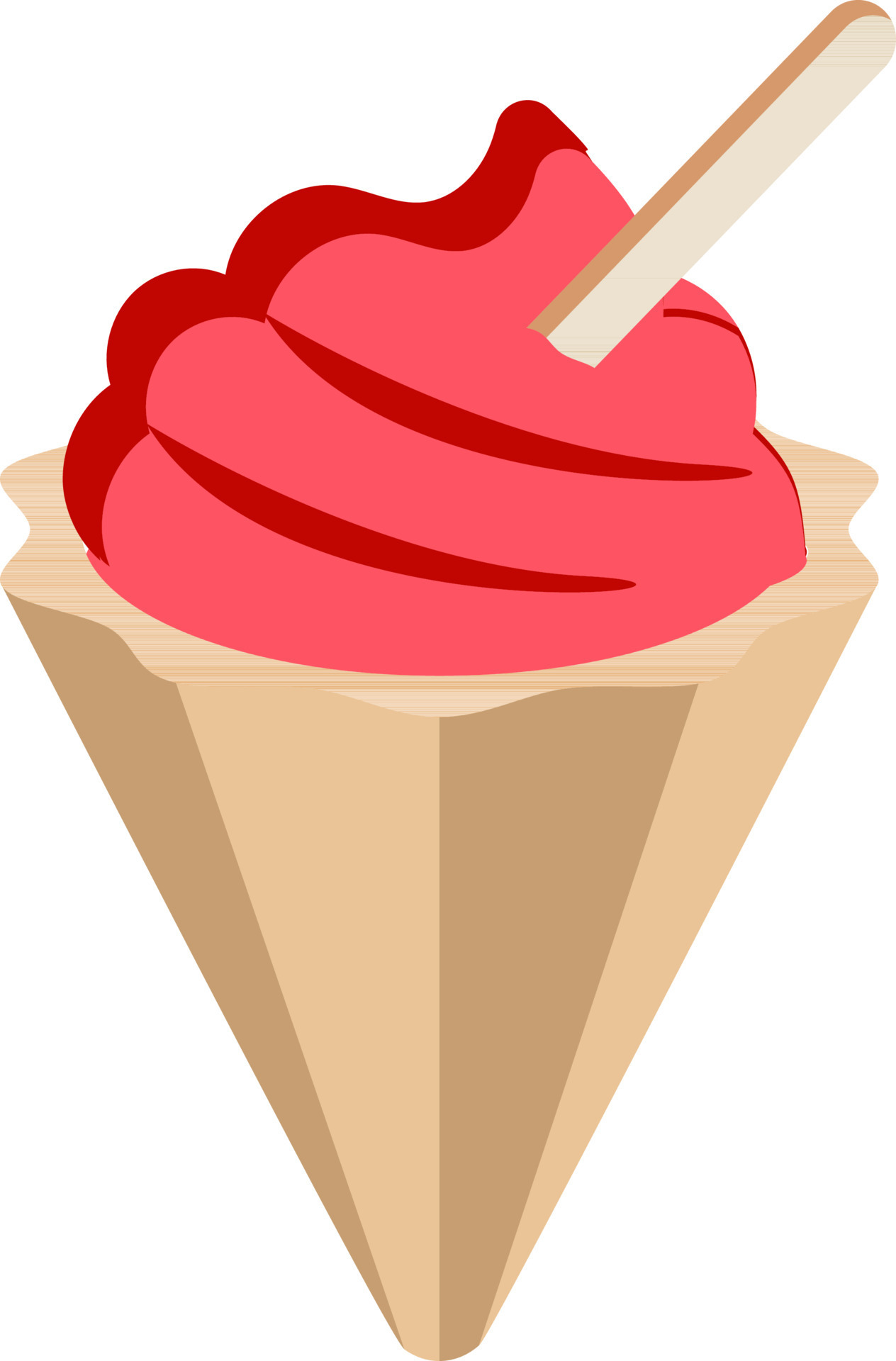 Red ice cream scoop discount