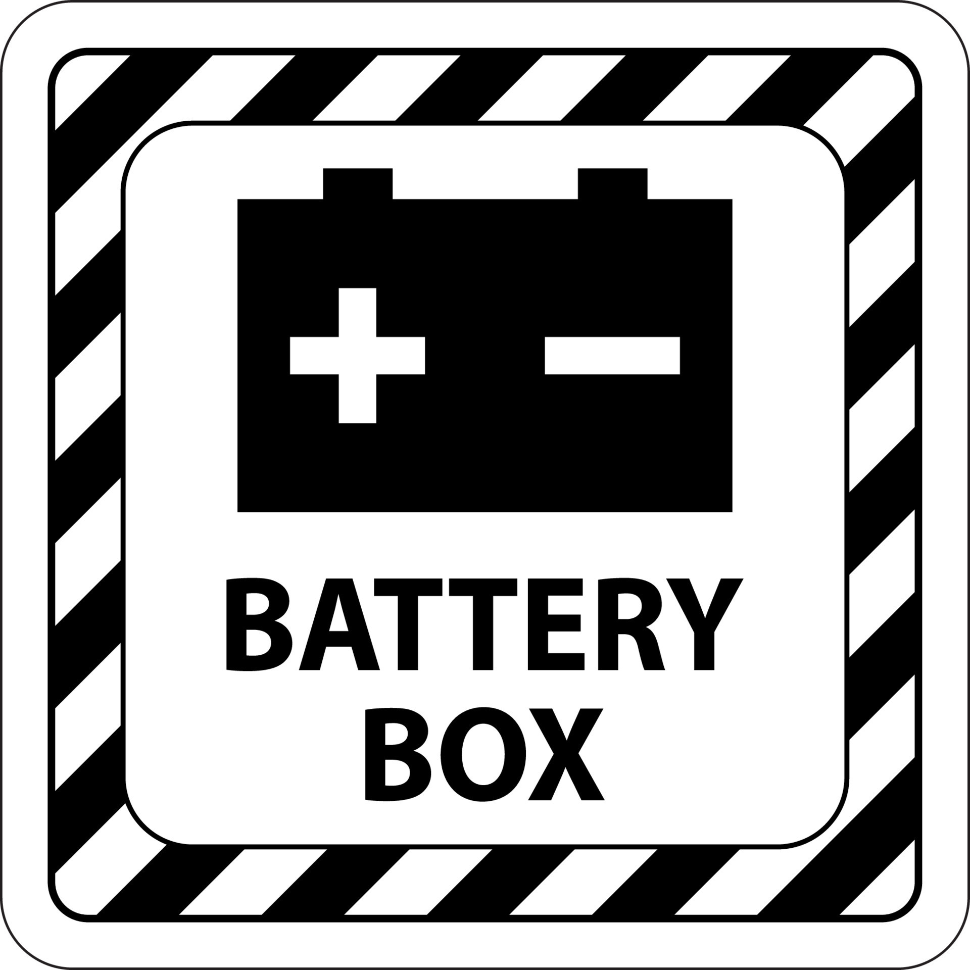 Symbol Battery Sign Battery Box On White Background 24459341 Vector Art at Vecteezy