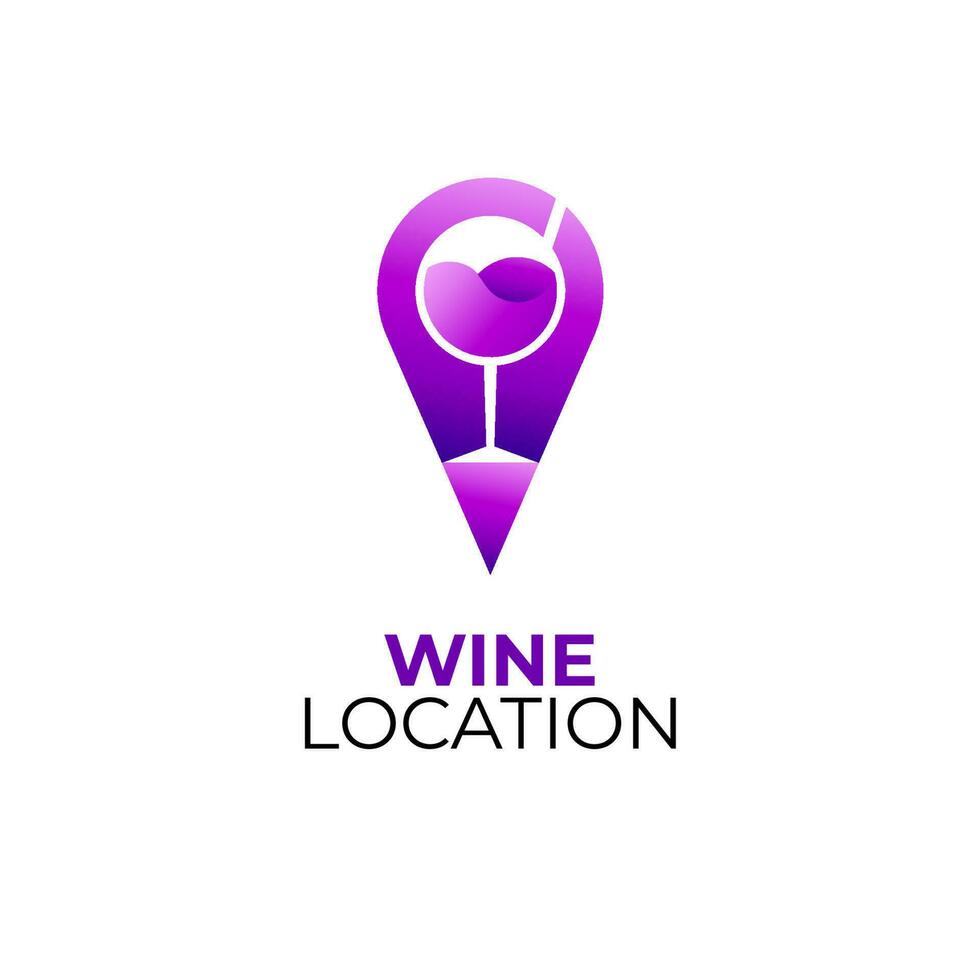 Wine logo design template ilustration vector