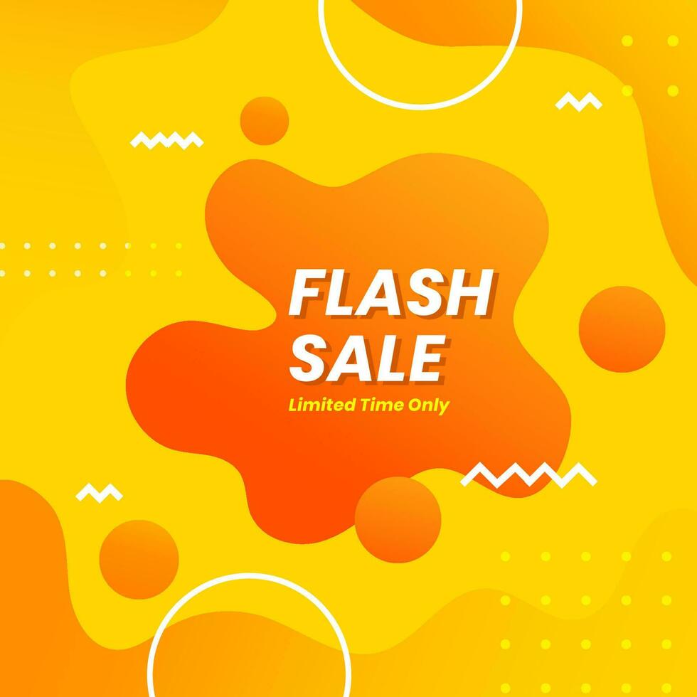 Flash sale background Vector