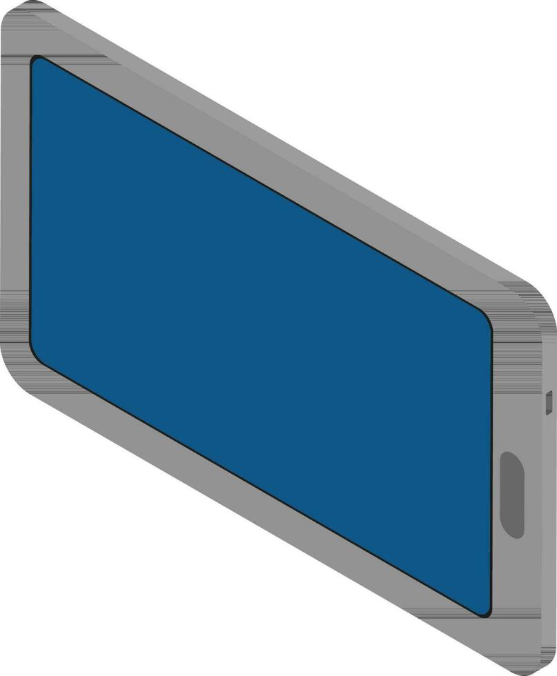 Isolated icon of smartphone or tablet. vector