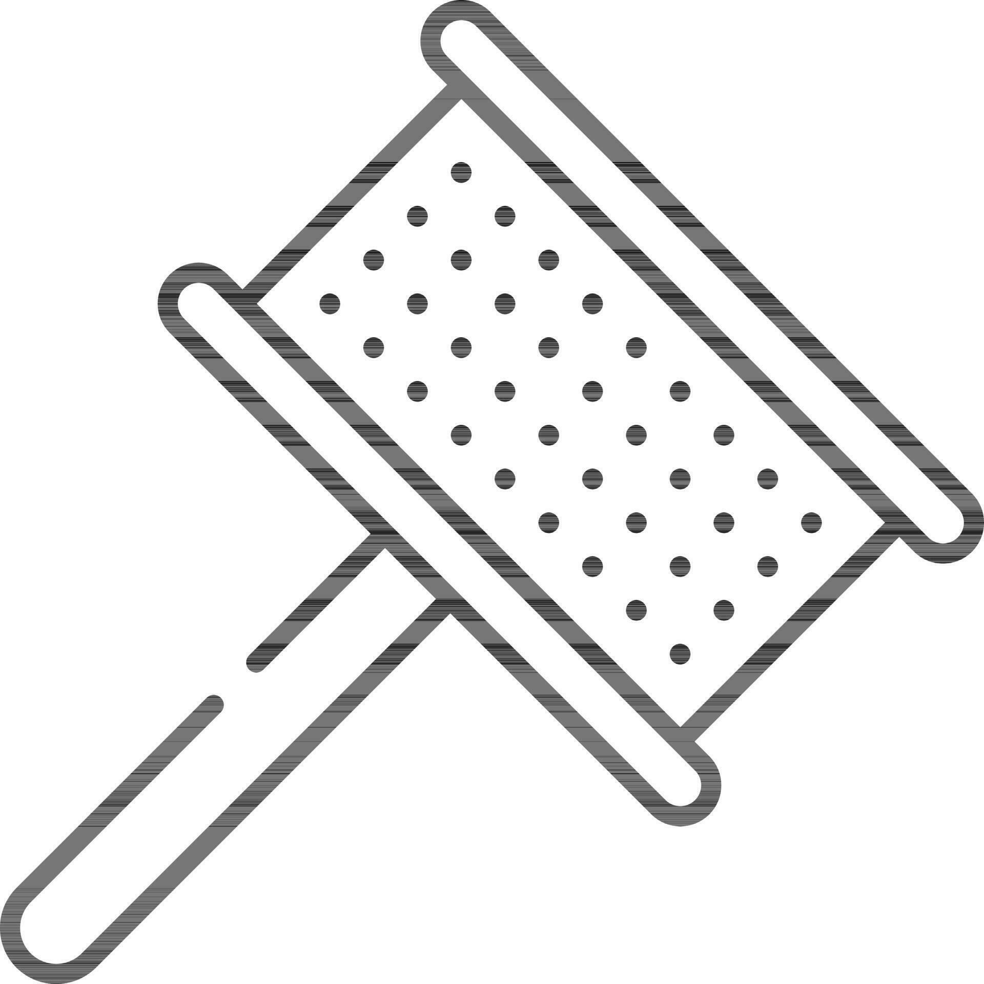 Cabasa Icon In Black Line Art. 24464414 Vector Art at Vecteezy