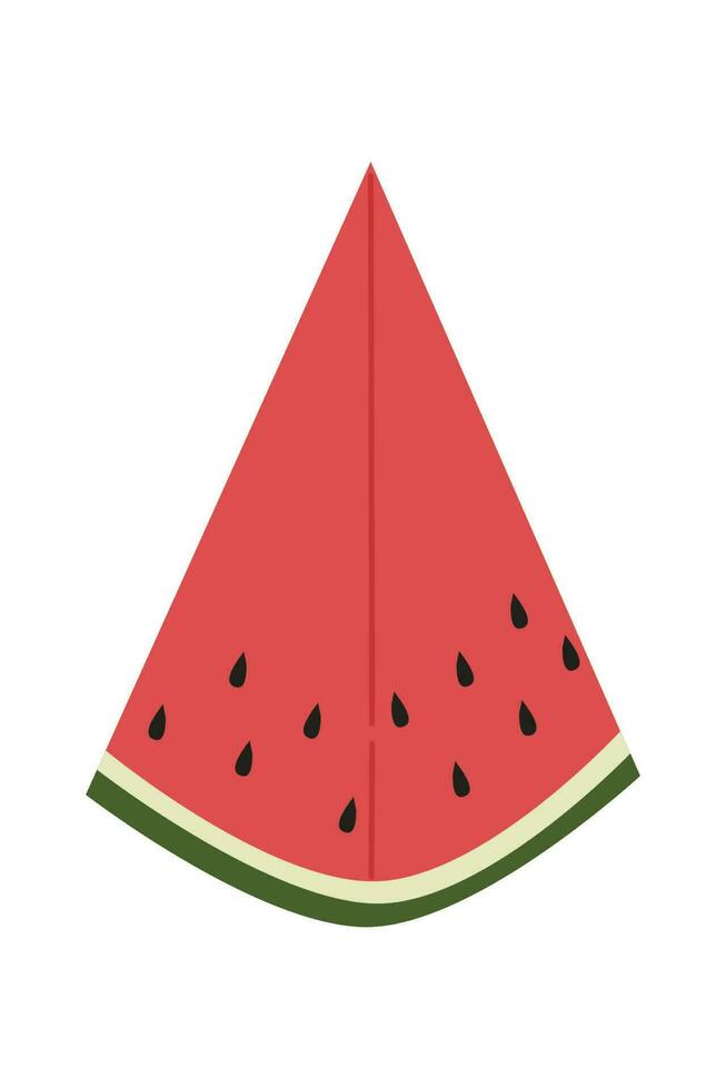 Fresh and juicy whole watermelons and slices illustration. Cartoon fresh green open watermelon. Cartoon fresh green open watermelon half, bites, slices, and triangles. vector