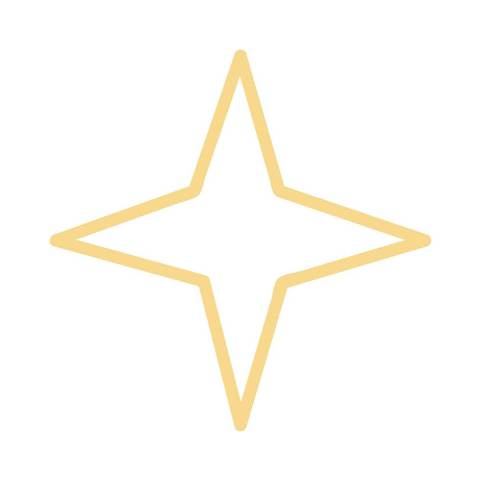 Sparkling Effect Illustration. Yellow, gold, orange sparkles symbols vector. Sparkle Icon. Bright firework, decoration twinkle, shiny flash. Glowing light effect stars and bursts collection. vector