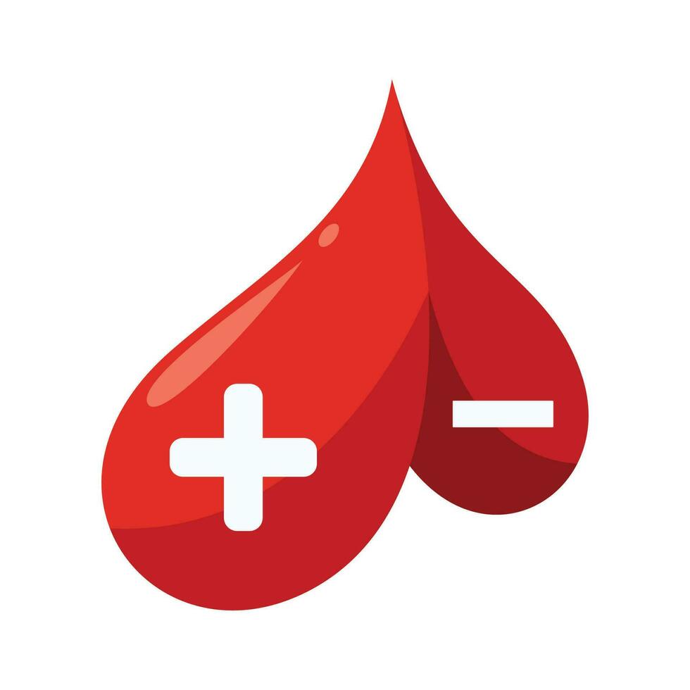 Blood Donor Element Illustration. Hand drawn Vector illustrations. Hematology icons set. Donate Blood, Health Care Concept. World Blood Donor Day. Trendy digital art. Isolated On White Background