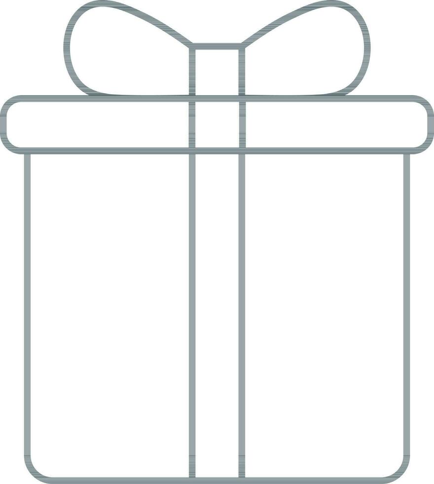 Vector Illustration of Gift Box Icon.
